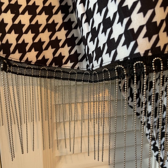 NWOT Shein Cropped Houndstooth Jacket - Picture 5 of 5